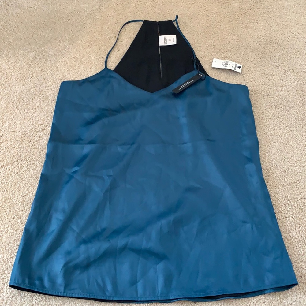Express reversible silk tank